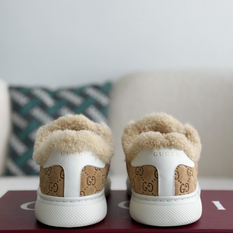 G*u*i ACE Suede Sneakers