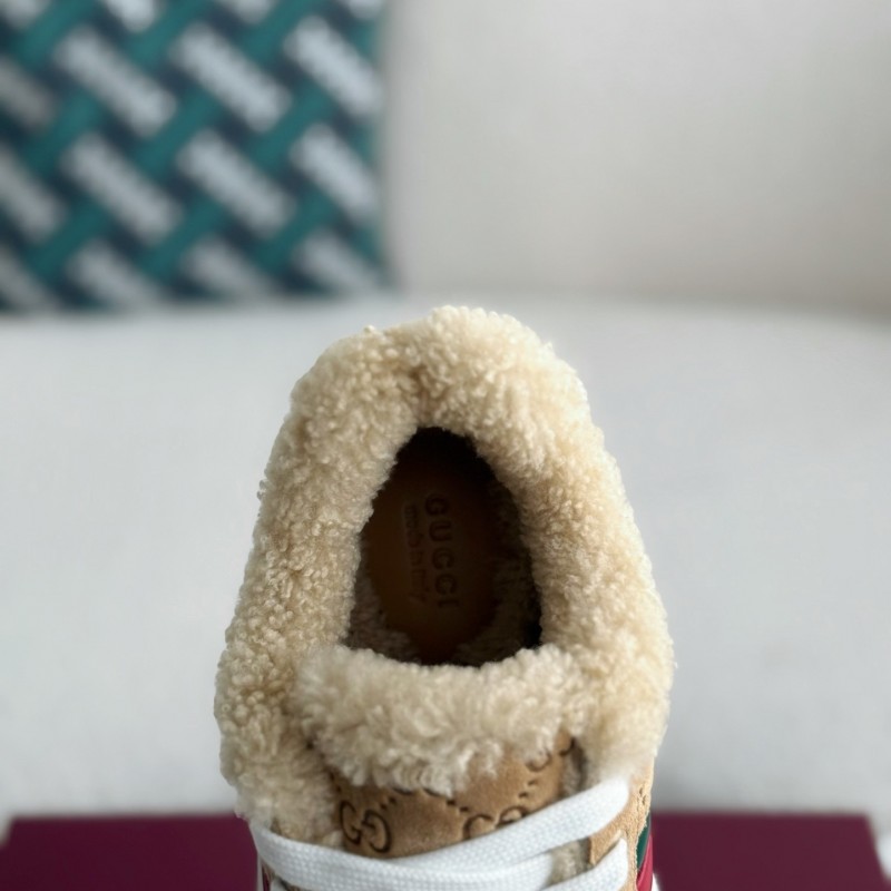 G*u*i ACE Suede Sneakers