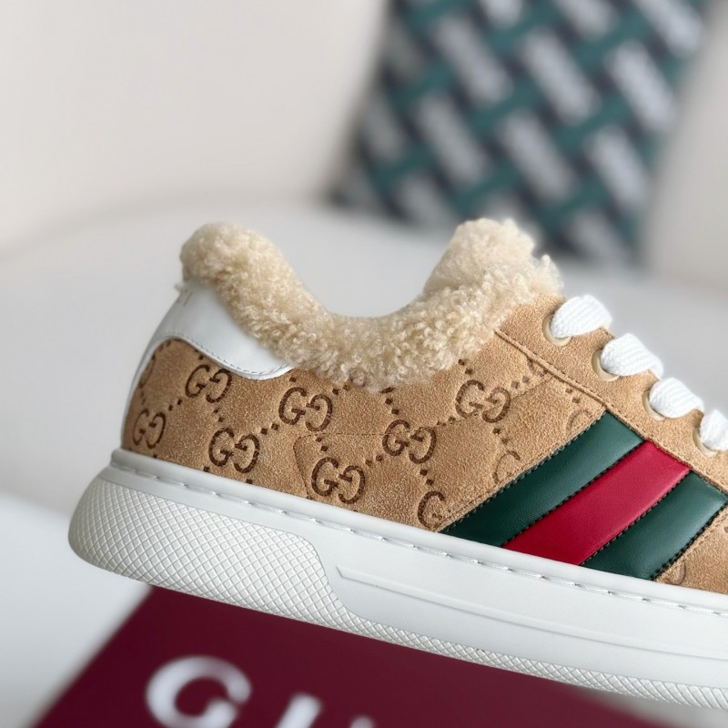 G*u*i ACE Suede Sneakers