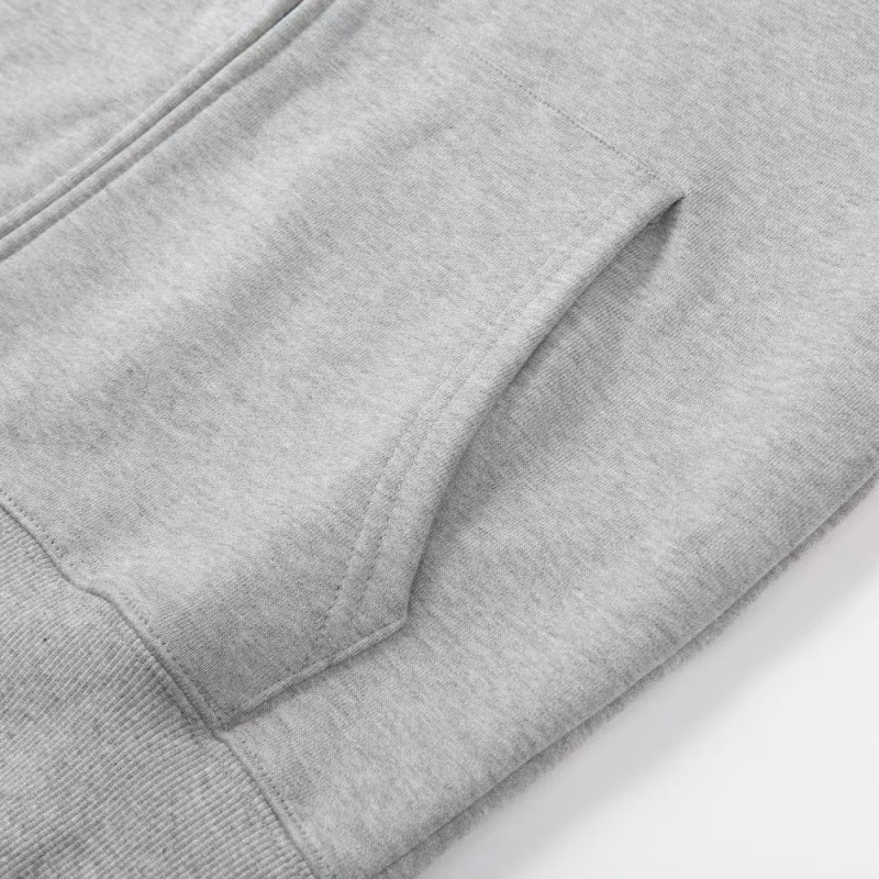 B**rry logo embroidered hooded cardigan