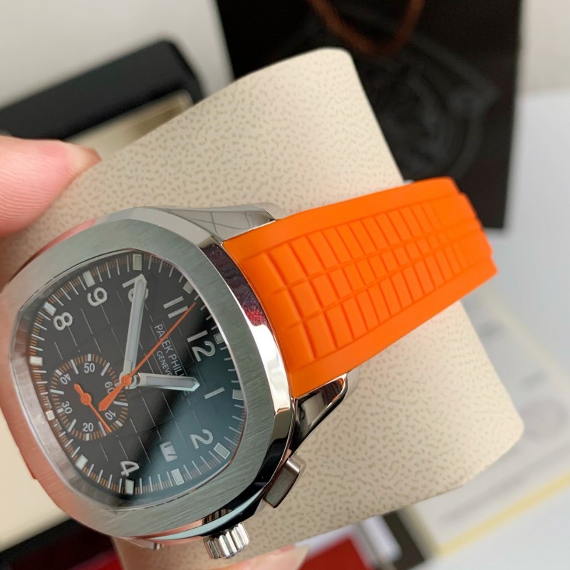 P**ek Ph**ppe AQUANAUT Series 120-meter waterproof wristwatch，42.2mm