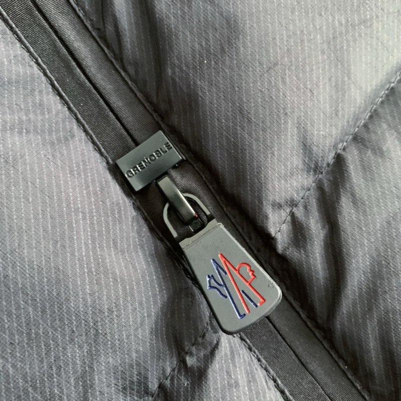 Moncler Grenoble Nylon Hooded Down Jacket