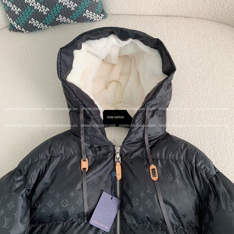 L0*is V*t0n Skiing Series FW24 Printed Hooded Cotton-Padded Jacket