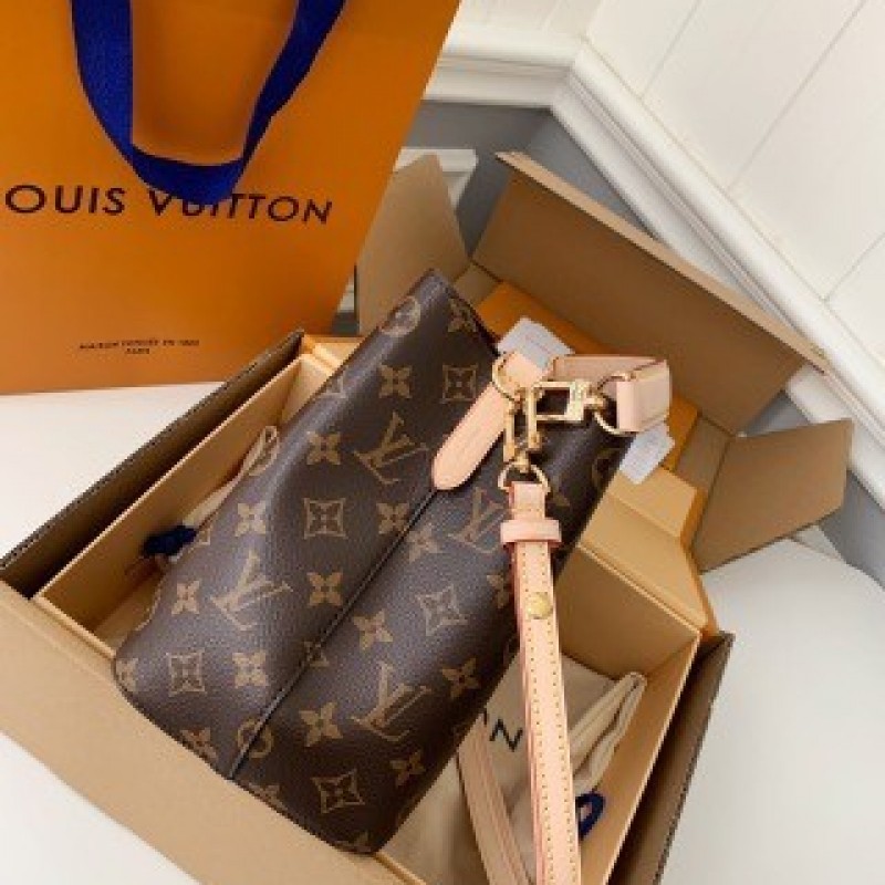 L0*is V*t0n NÉONOÉ BB monogram bucket bag M46581, size: 20*20*13cm