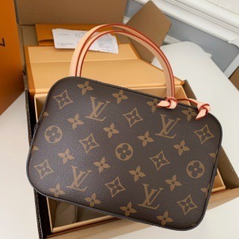 L0*is V*t0n NÉONOÉ BB monogram bucket bag M46581, size: 20*20*13cm