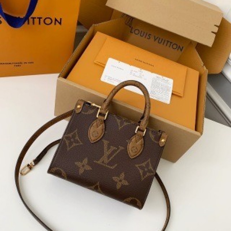 L0*is V*t0n ONTHEGO BB Tote Bag M46839 Crossbody Handbag Size: 18*15*8.5cm