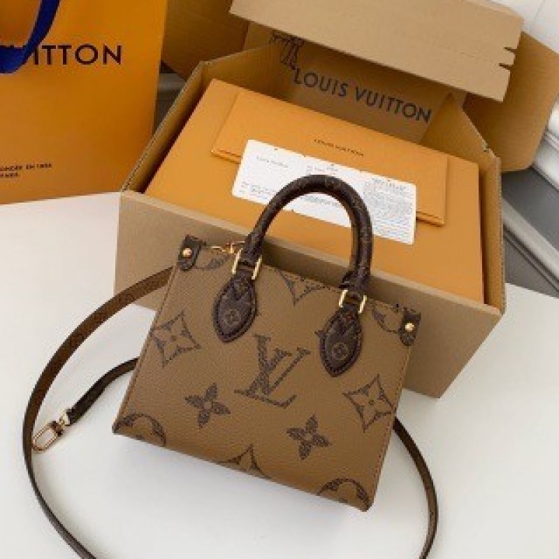 L0*is V*t0n ONTHEGO BB Tote Bag M46839 Crossbody Handbag Size: 18*15*8.5cm