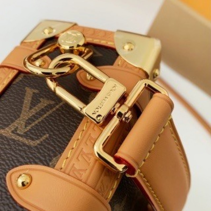 L0*is V*t0n small SIDE TRUNK handbag M46815, size: 18*12.5*8cm