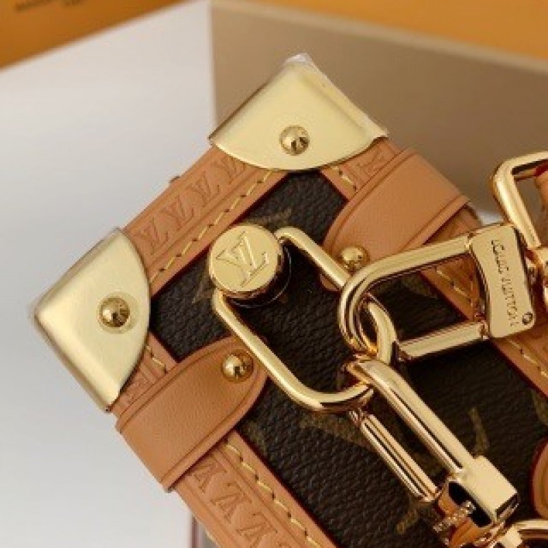 L0*is V*t0n small SIDE TRUNK handbag M46815, size: 18*12.5*8cm