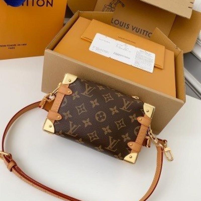 L0*is V*t0n small SIDE TRUNK handbag M46815, size: 18*12.5*8cm