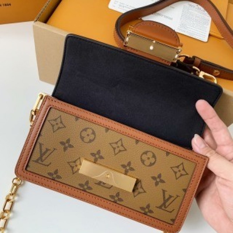 L0*is V*t0n DAUPHINE EAST WEST handbag M46757, size: 21*12*5cm