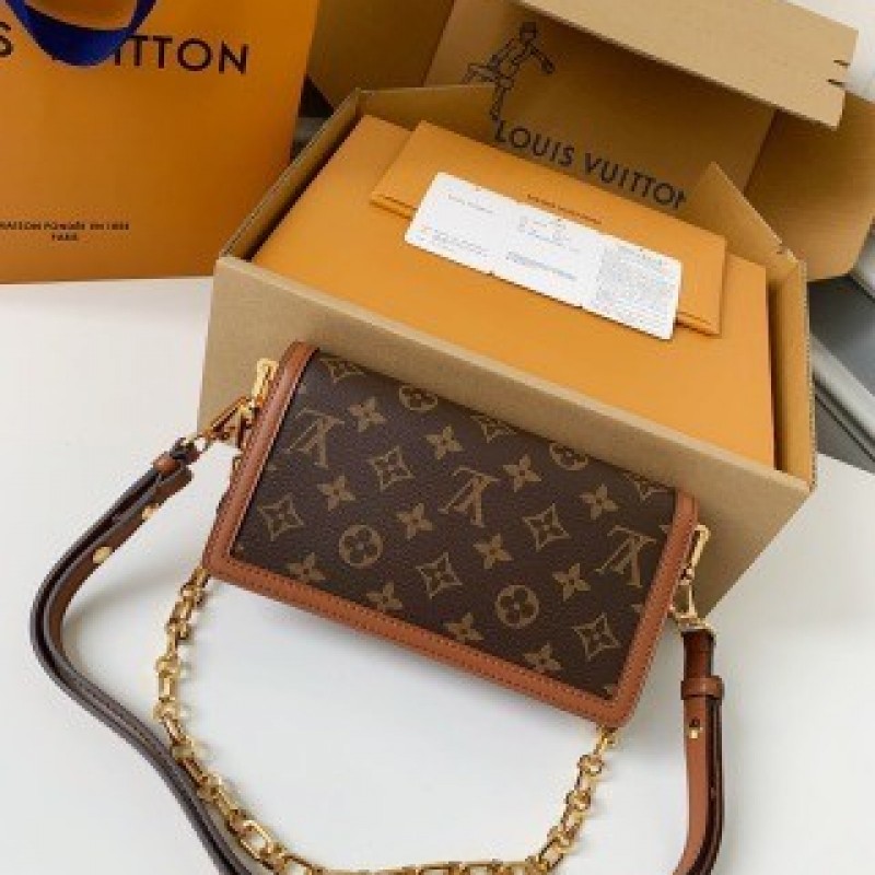 L0*is V*t0n DAUPHINE EAST WEST handbag M46757, size: 21*12*5cm