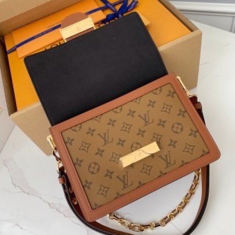 L0*is V*t0n MINI DAUPHINE handbag, large Daphne M45958, size: 25*17*10cm