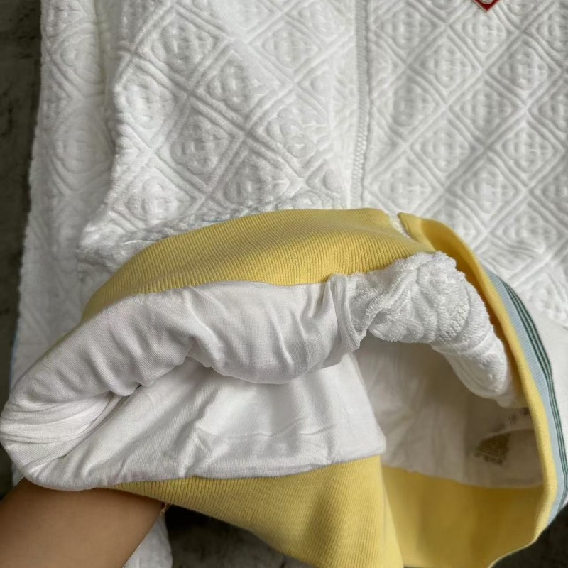 casablanca2024ss towel embroidered logo jacquard jacket