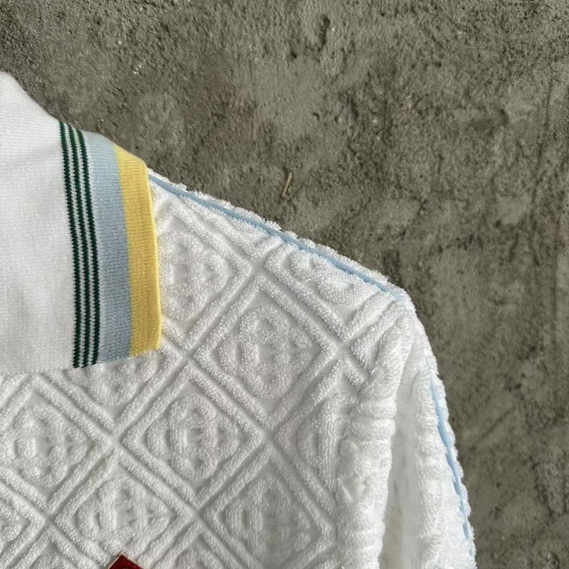 casablanca2024ss towel embroidered logo jacquard jacket