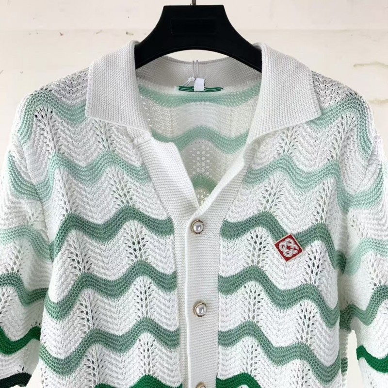 casablanca sweater and shirt set