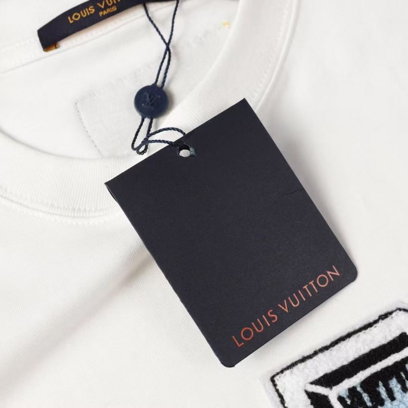 L0*is V*t0n 24fw autumn and winter letter embroidered long sleeve