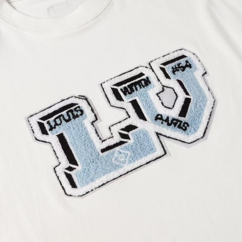 L0*is V*t0n 24fw autumn and winter letter embroidered long sleeve