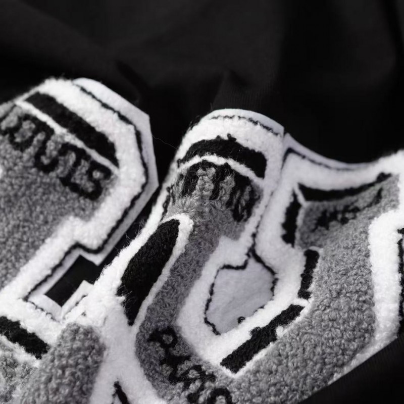 L0*is V*t0n 24fw autumn and winter letter embroidered long sleeve