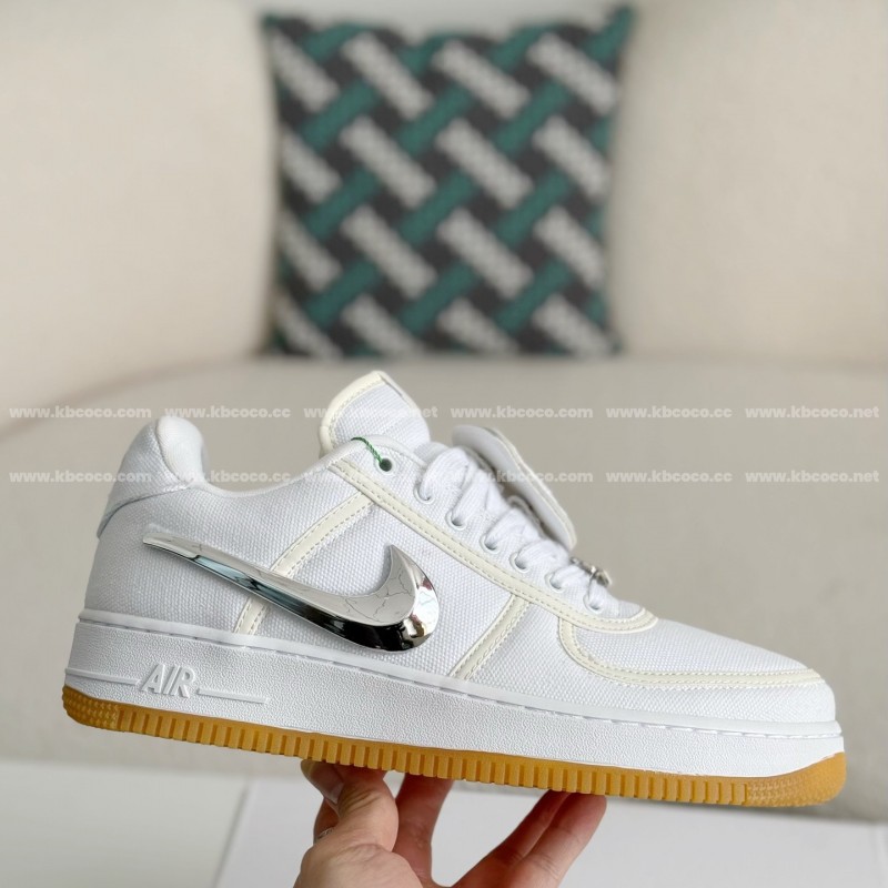 Travis Scott x Nike Air Force 1 sneakers