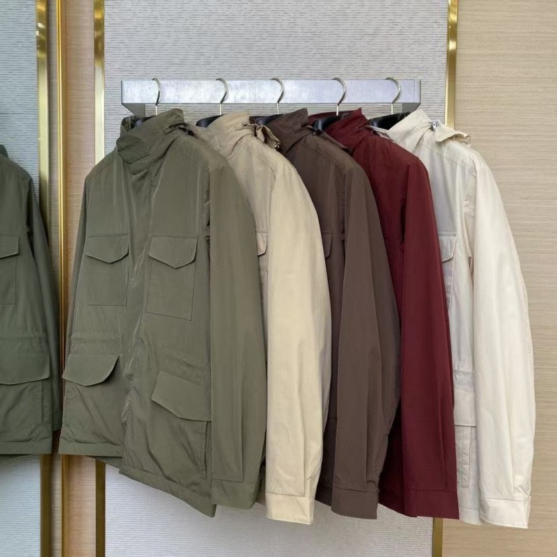 L**o p*ana Multi-Pocket Hooded Jacket