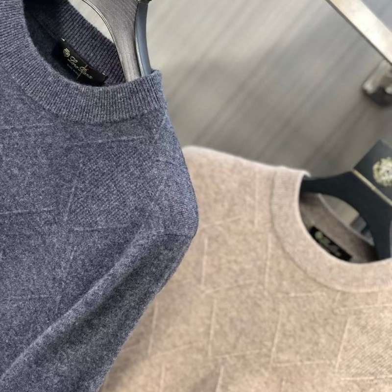 L**o p*ana24 Autumn and Winter crew neck knitted sweater