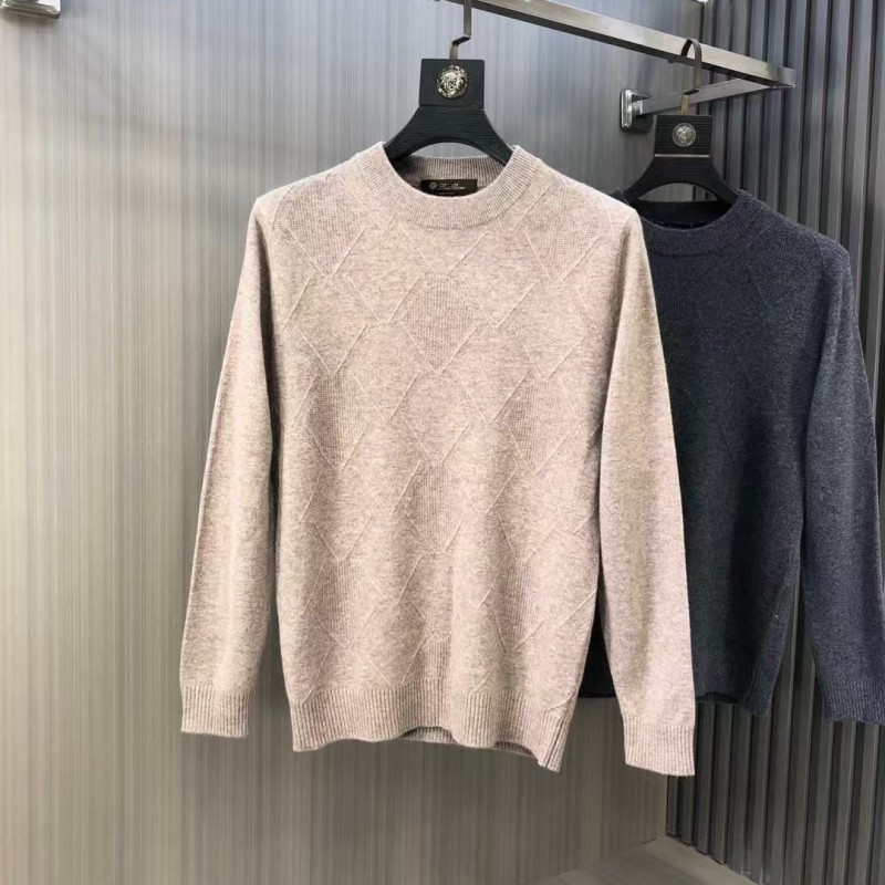 L**o p*ana24 Autumn and Winter crew neck knitted sweater