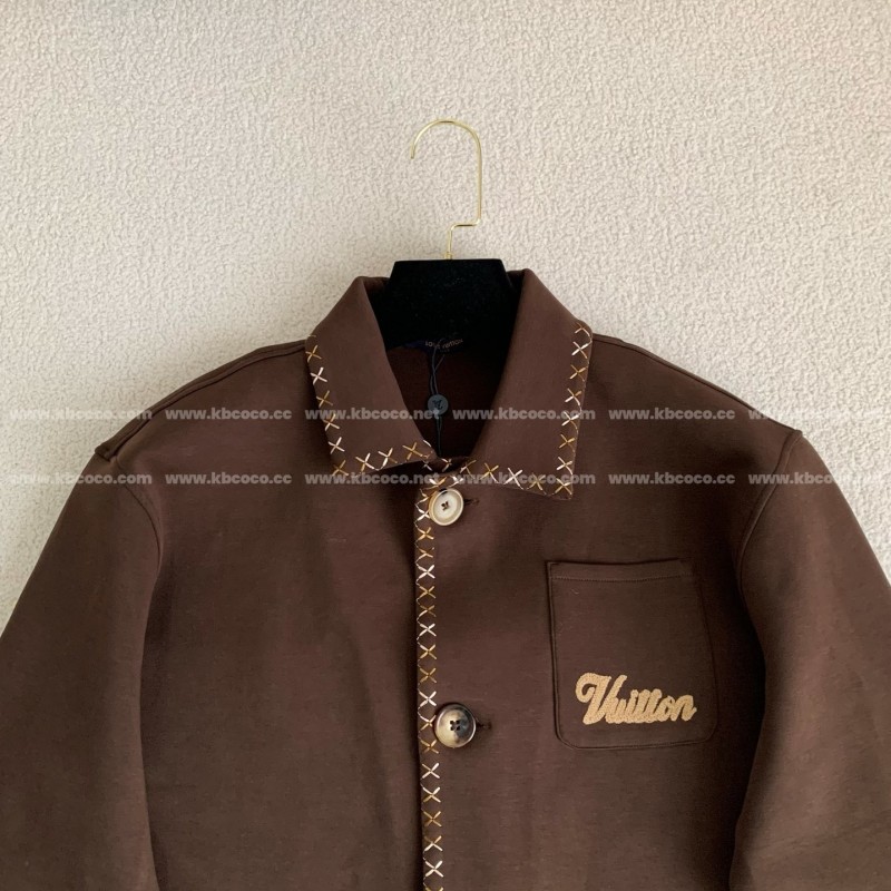 L0*is V*t0n x Tyler SS24 Letter Embroidery Casual Jacket