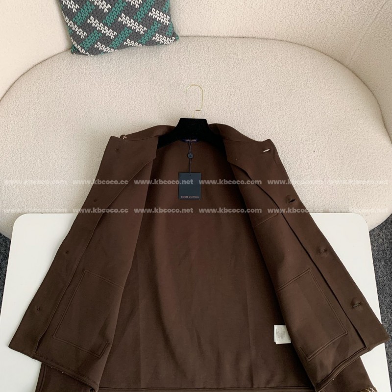 L0*is V*t0n x Tyler SS24 Letter Embroidery Casual Jacket