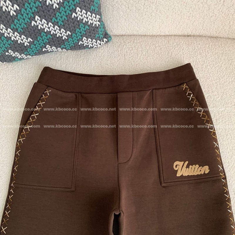 L0*is V*t0n x Tyler SS24 Letter Embroidery Casual Pants