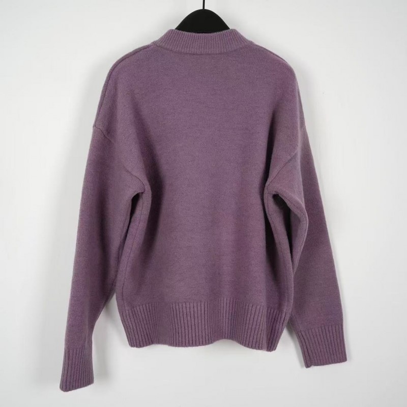 Ami24 Alpaca Cardigan Sweater