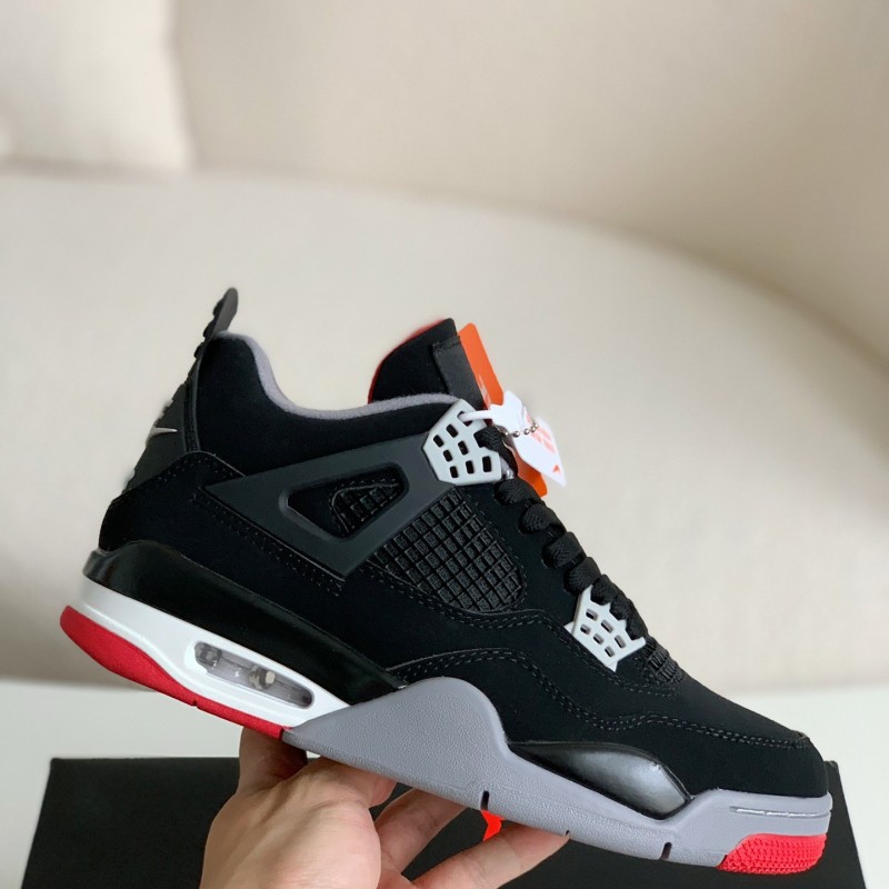 Jordan 4 AJ4 Sneakers Retro Oreo