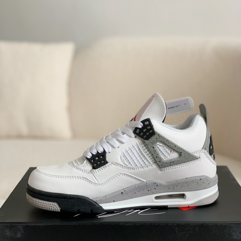 Jordan 4 AJ4 Sneakers Retro Oreo