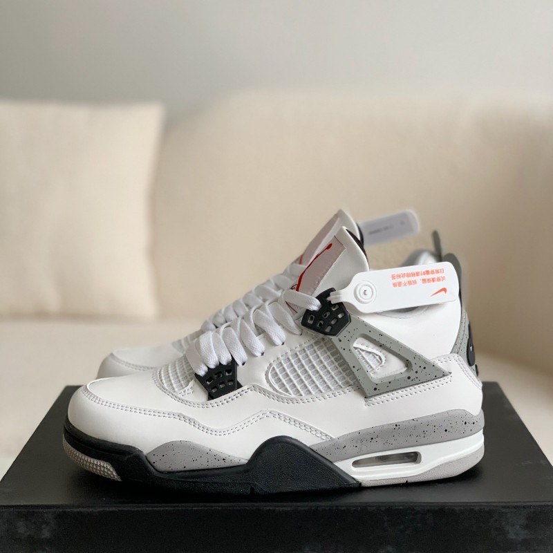 Jordan 4 AJ4 Sneakers Retro Oreo