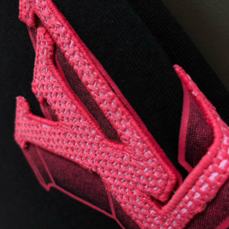 L0*is V*t0n SpringSummer Red Three-Dimensional Applique Embroidery Fusion Back Panel Hot Air Ball