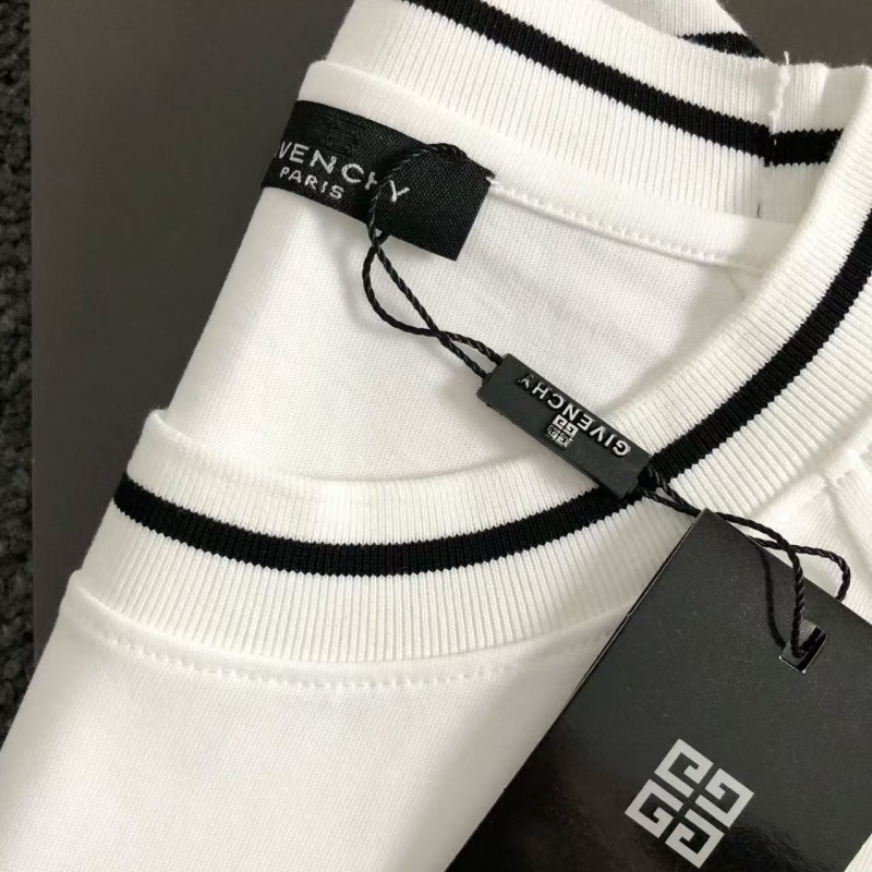 Givenchy Spring and Summer Latest Classic Splicing Embroidery T-shirt