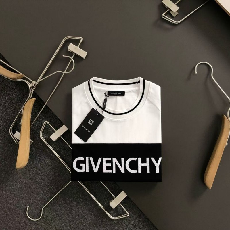 Givenchy Spring and Summer Latest Classic Splicing Embroidery T-shirt