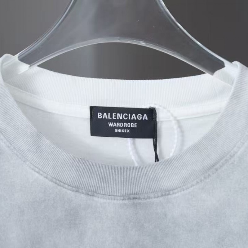 ba*len*cia*ga springsummer new suede bb + hot Di*m*nd t-shirt