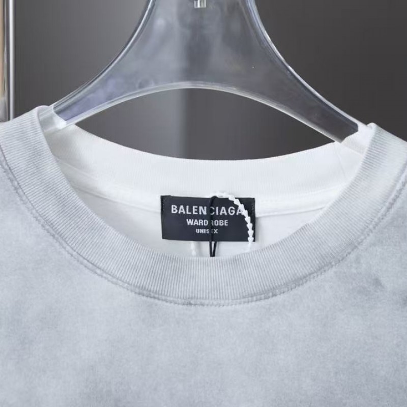 ba*len*cia*ga springsummer new flame hot Di*m*nd t-shirt