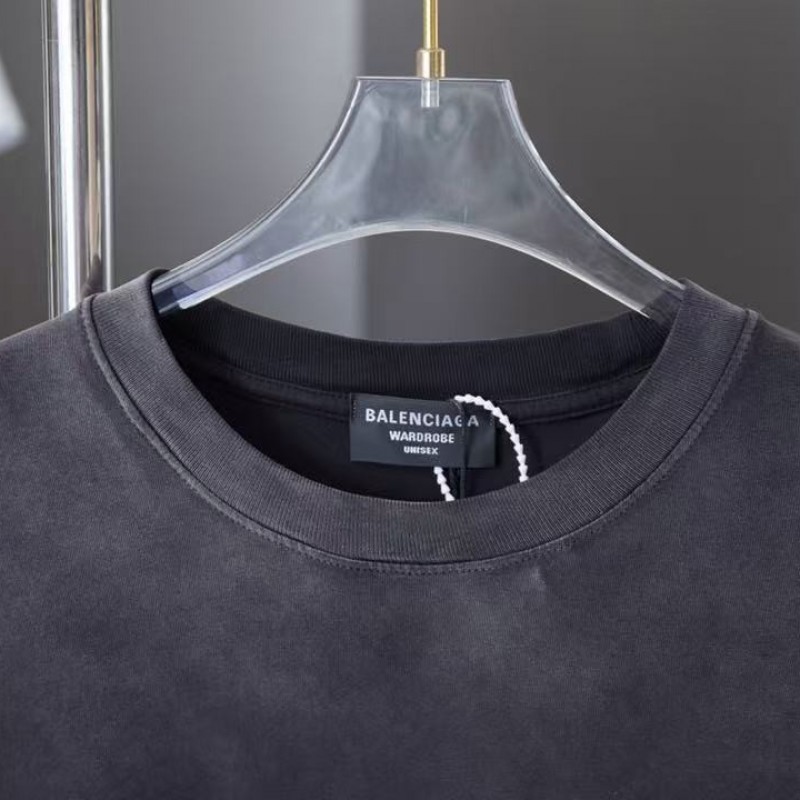 ba*len*cia*ga springsummer new flame hot Di*m*nd t-shirt