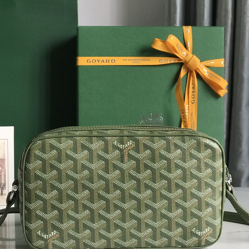 Go*ard 2023 brand new Khaki Green Cap-Vert camera bag Size: 22 * 13 * 6.5cm
