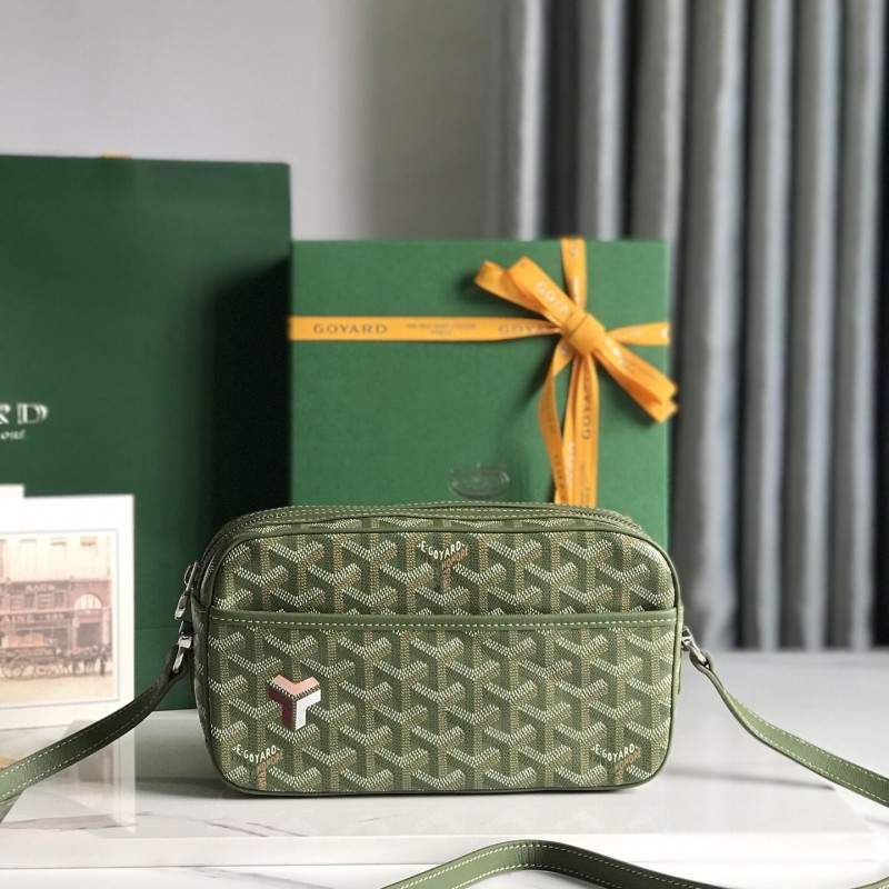 Go*ard 2023 brand new Khaki Green Cap-Vert camera bag Size: 22 * 13 * 6.5cm
