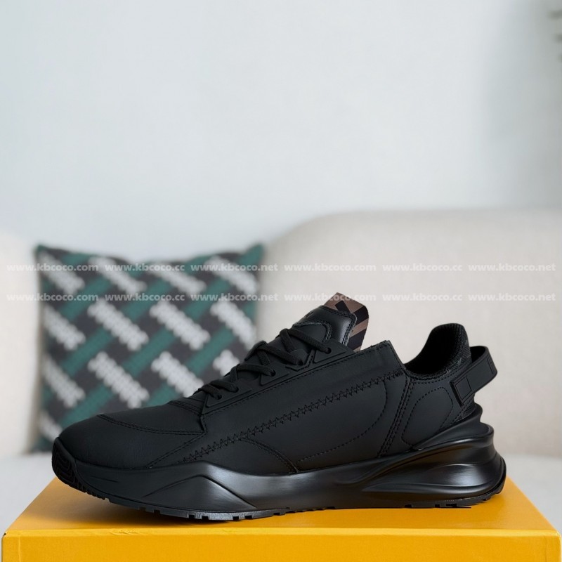 F**di leather casual low-top shoes