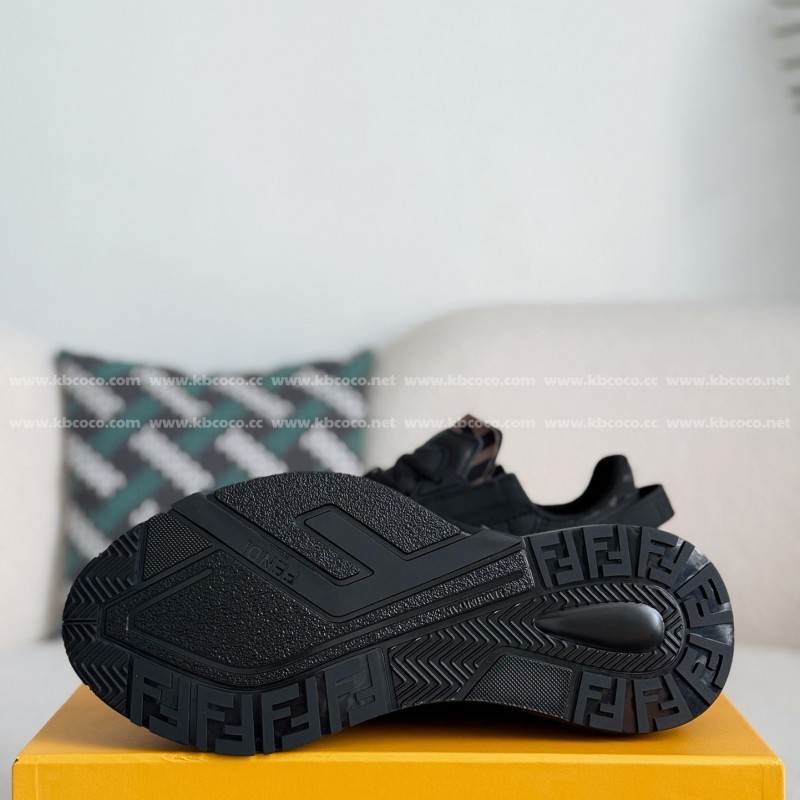 F**di leather casual low-top shoes