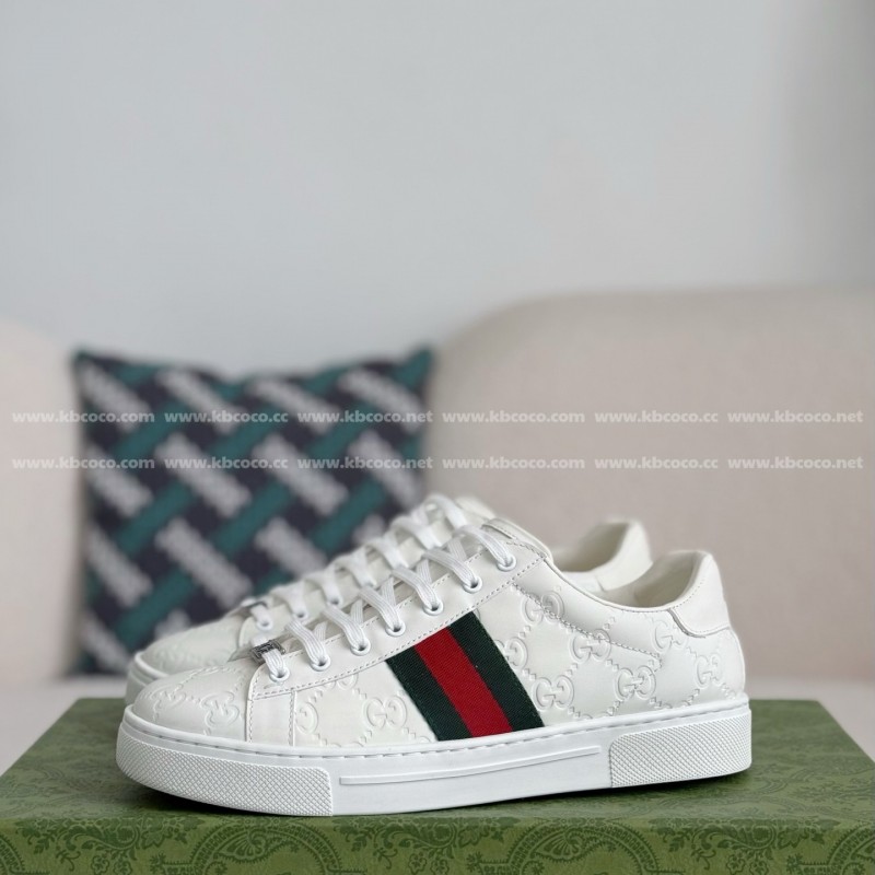 G*u*i ACE Leather plank shoes