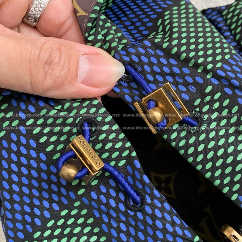 L0*is V*t0n SpringSummer collection plaid double-sided jacket