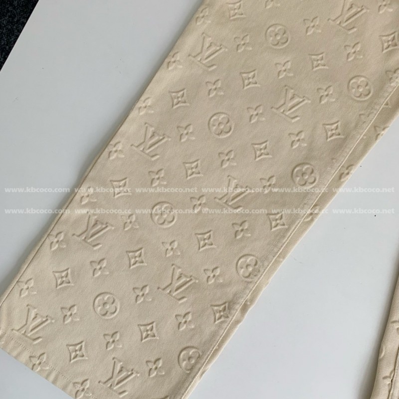 L0*is V*t0n Full-print cotton pants