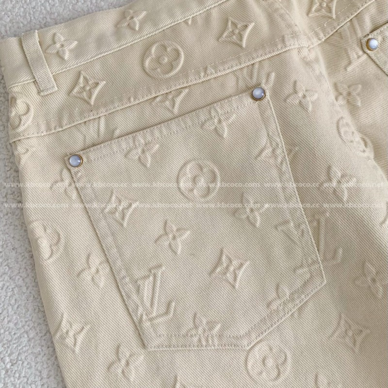 L0*is V*t0n Full-print cotton pants