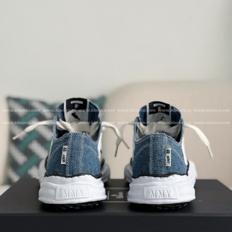 Ma*s*n mihara yasuhiro x  amiri skel- top low canvas shoes