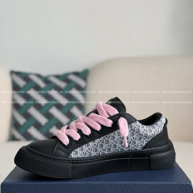 D*0r B33 Leather Sneakers